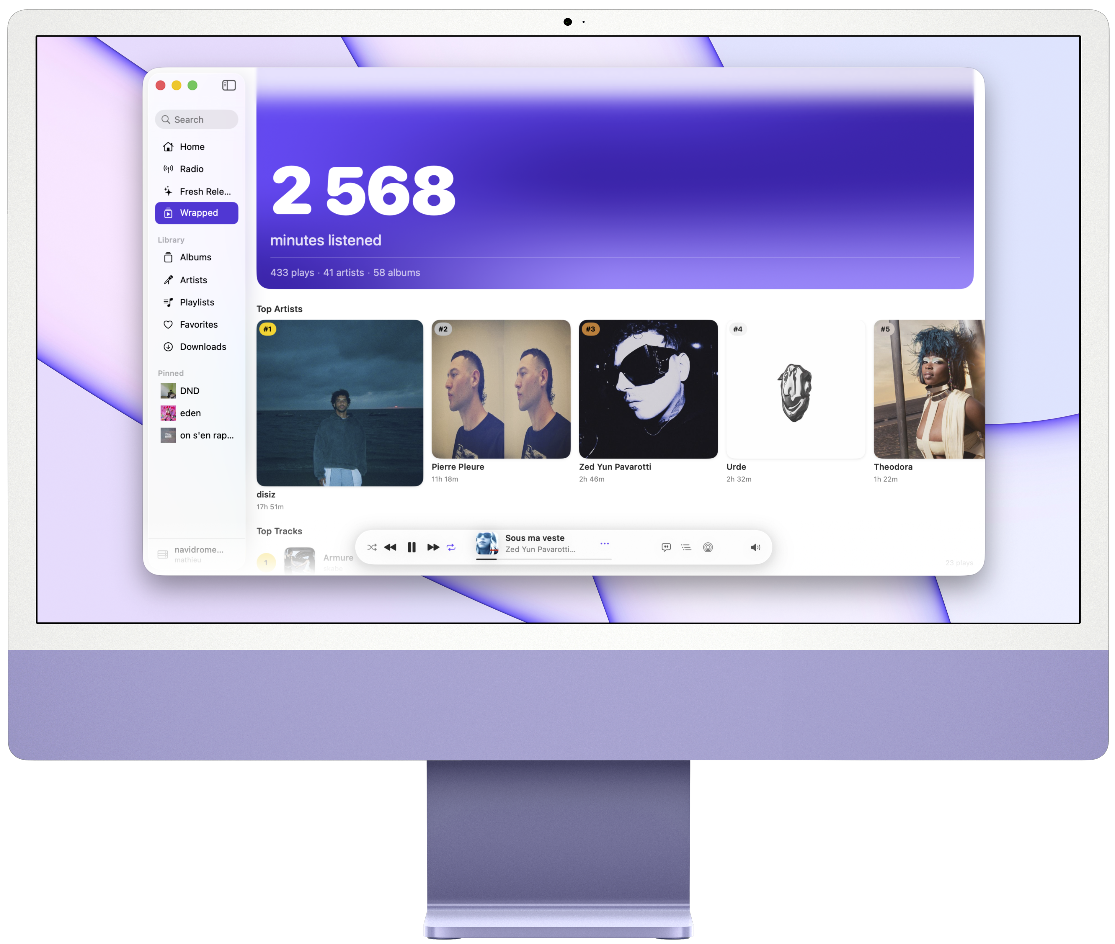 Cassette settings on Mac showing the open source and no-tracking statements